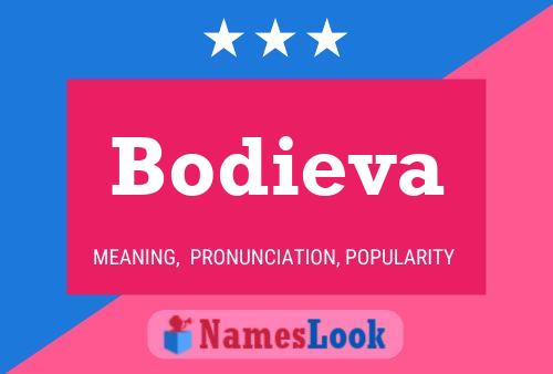 Bodieva 名字海报