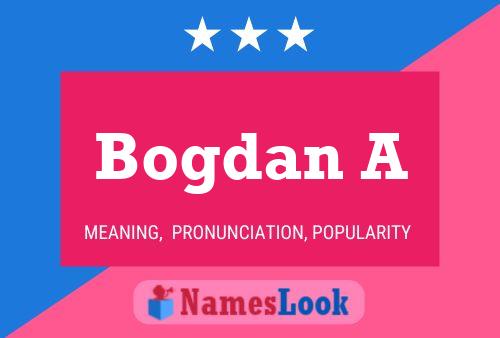 Bogdan A 名字海报