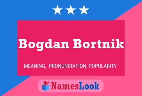 Bogdan Bortnik 名字海报