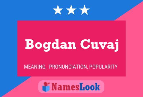 Bogdan Cuvaj 名字海报