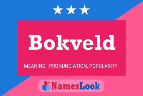 Bokveld 名字海报