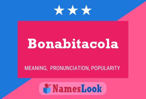 Bonabitacola 名字海报