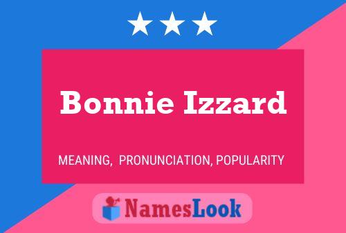 Bonnie Izzard 名字海报