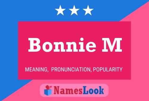 Bonnie M 名字海报