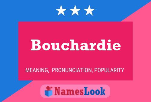 Bouchardie 名字海报