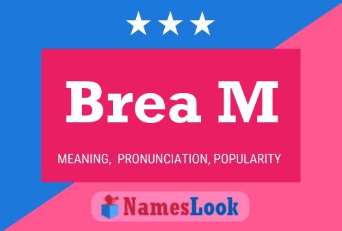 Brea M 名字海报