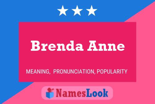 Brenda Anne 名字海报