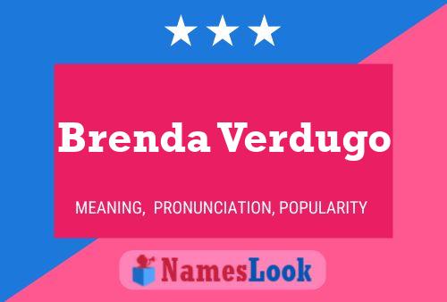 Brenda Verdugo 名字海报