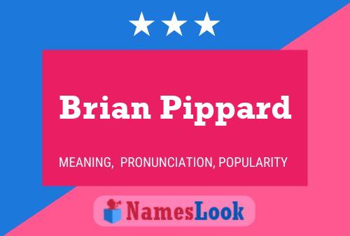 Brian Pippard 名字海报