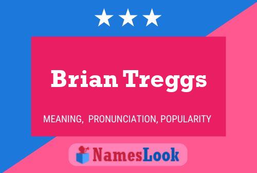 Brian Treggs 名字海报