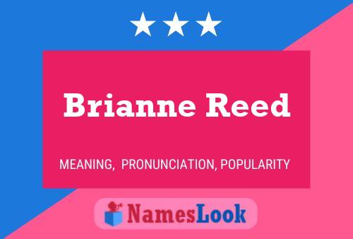 Brianne Reed 名字海报