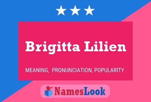 Brigitta Lilien 名字海报