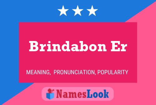 Brindabon Er 名字海报