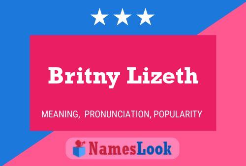 Britny Lizeth 名字海报