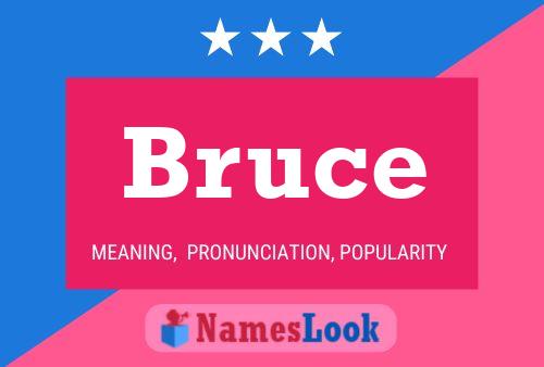 Bruce 名字海报