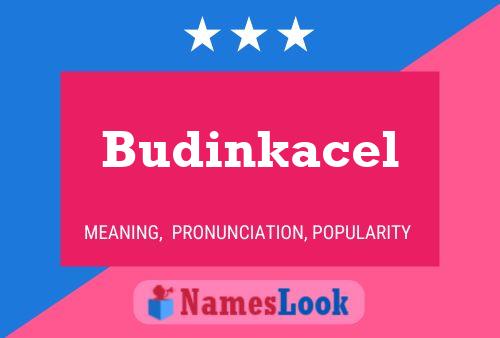 Budinkacel 名字海报