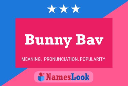 Bunny Bav 名字海报