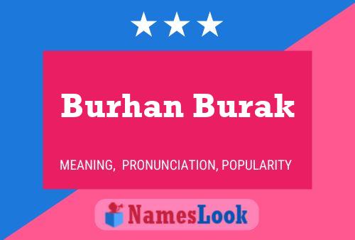 Burhan Burak 名字海报