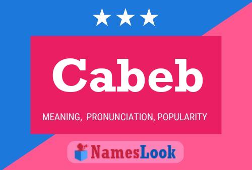 Cabeb 名字海报