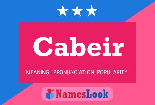 Cabeir 名字海报