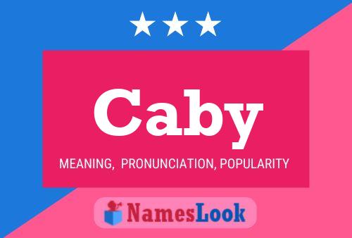 Caby 名字海报