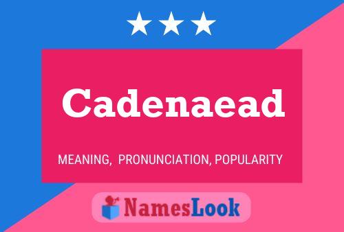 Cadenaead 名字海报