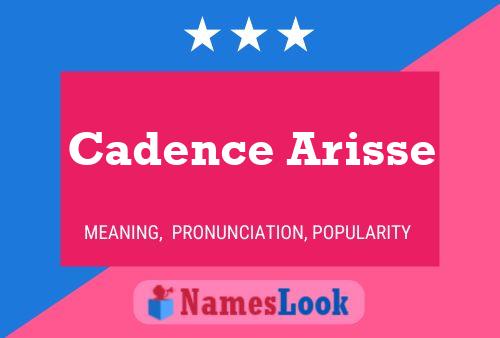 Cadence Arisse 名字海报