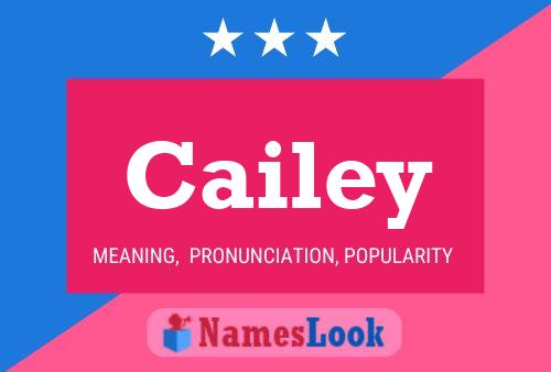 Cailey 名字海报