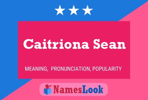 Caitriona Sean 名字海报