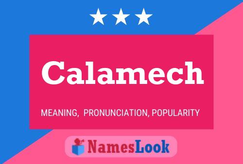 Calamech 名字海报