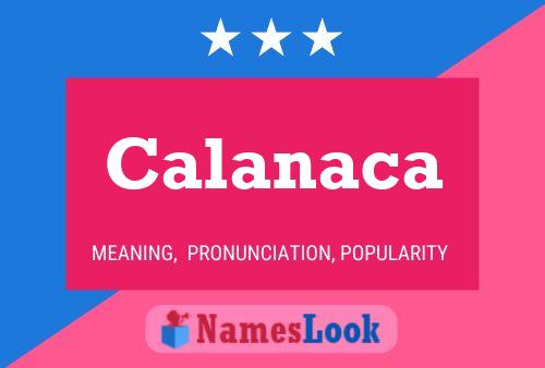 Calanaca 名字海报