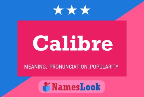 Calibre 名字海报