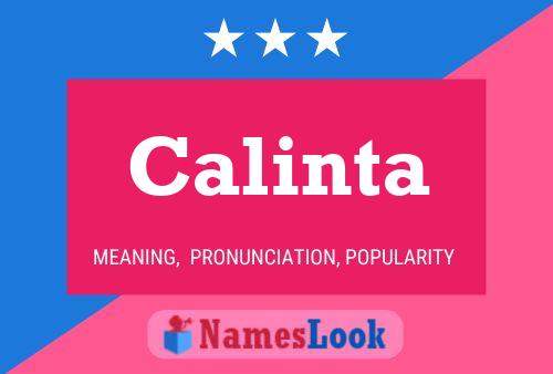 Calinta 名字海报