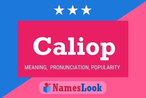 Caliop 名字海报