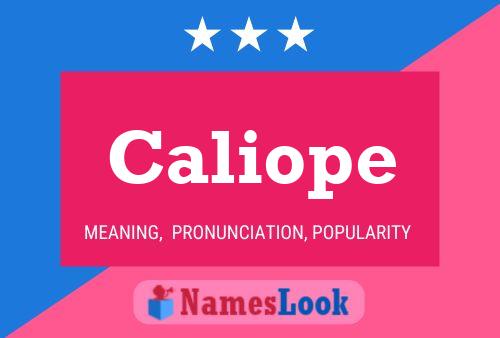 Caliope 名字海报