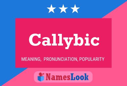 Callybic 名字海报