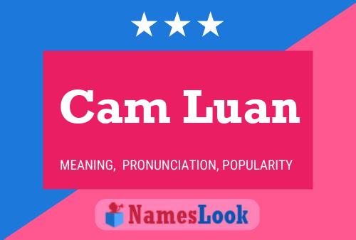 Cam Luan 名字海报