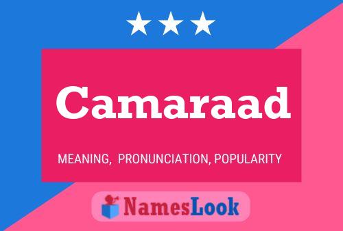 Camaraad 名字海报