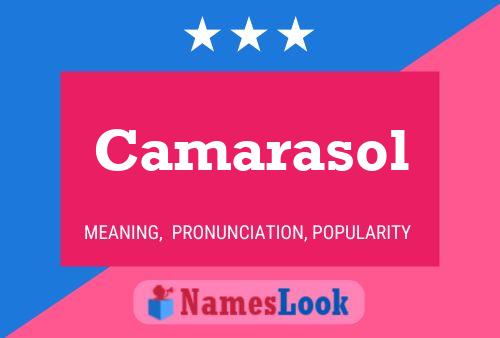 Camarasol 名字海报