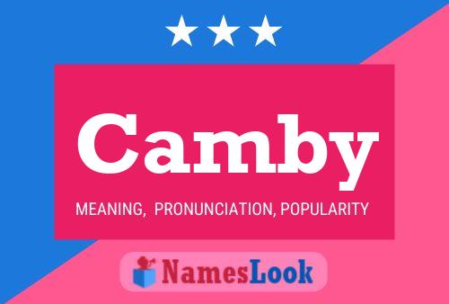 Camby 名字海报