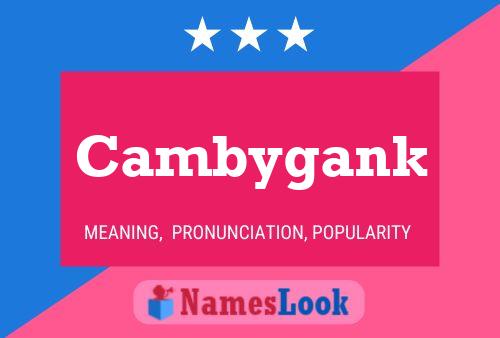 Cambygank 名字海报