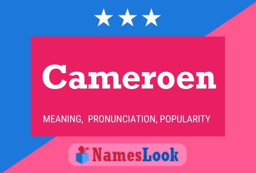 Cameroen 名字海报