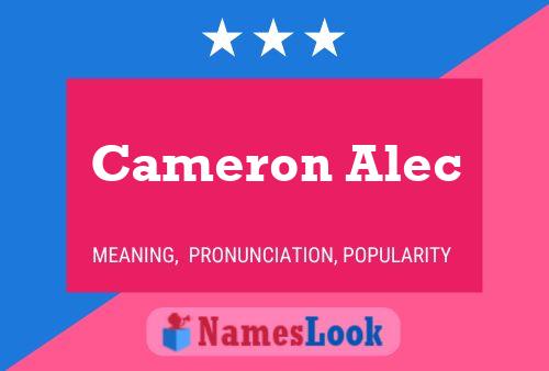 Cameron Alec 名字海报