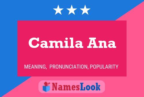 Camila Ana 名字海报