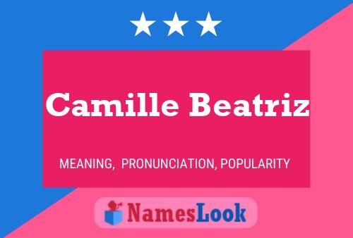 Camille Beatriz 名字海报