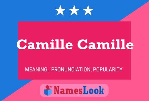 Camille Camille 名字海报