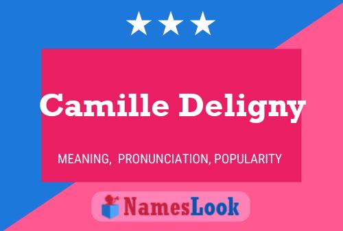 Camille Deligny 名字海报