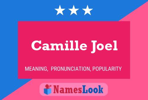 Camille Joel 名字海报