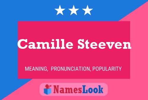 Camille Steeven 名字海报