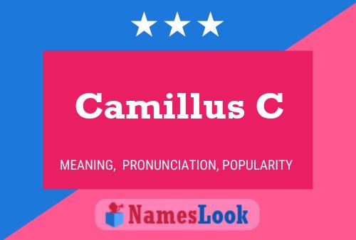 Camillus C 名字海报